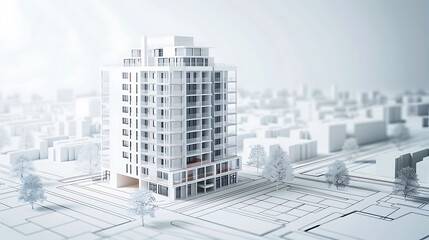 Fototapeta premium building blueprint