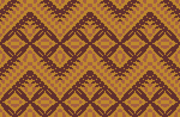 Stripes Background Filipino Ethnic Patternfolk Embroidery, Aztec Geometric Ornament Print. Design for Carpet, Wallpaper, Clothing, Wrapping, Fabric