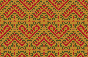Ukraine Islamic Pattern Wallpaperfolk Embroidery, Aztec Geometric Ornament Print. Design for Carpet, Wallpaper, Clothing, Wrapping, Fabric