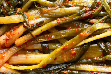 green onion kimchi, pa-kimchi