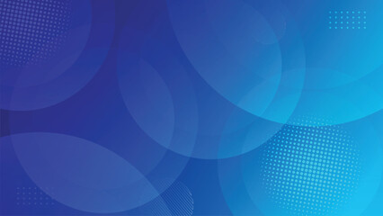 Obraz premium Modern professional blue vector Abstract Technology business background with lines and geometric shapes.Abstract futurictic banner with a gradient shapes and blur. abstract blue background with waves