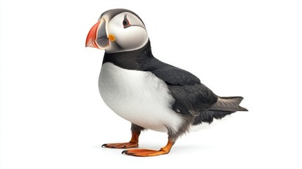 Naklejka premium Atlantic Puffin Close-up