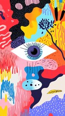 Bright and playful design showcases various illustrations announcing exciting special offers