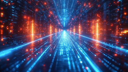Fototapeta premium Digital Highway