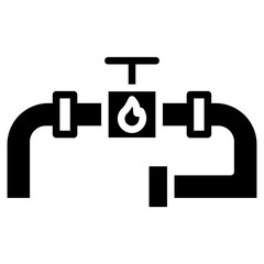 Gas Pipeline Icon