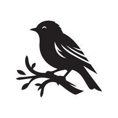 Obraz premium A Bird vector illustration for Logo and T-Shirt design 
