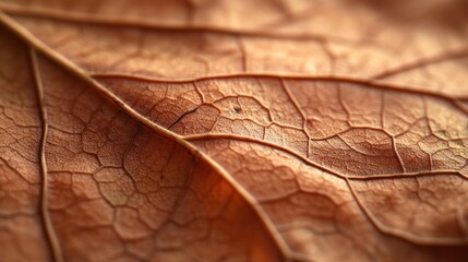 Obraz premium Close-up of a Dry Leaf