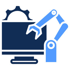 Digital Manufacturing Icon