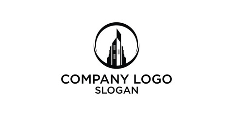 company logo with a modern concept for various business purposes, vector