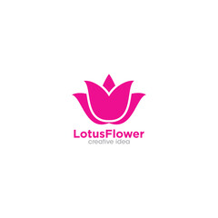 Creative Lotus Logo Design Template