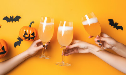 Scene is festive and celebratory