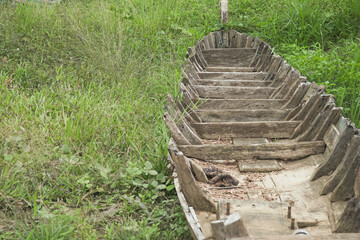 old wooden boat