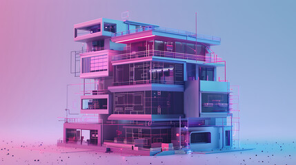 3d building design