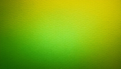 Obraz premium Bright nature green tone color gradation glow yellow shade paint on environmental friendly cardboard box blank recycled paper texture background with space minimal style
