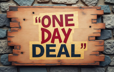 Obraz premium One Day Deal