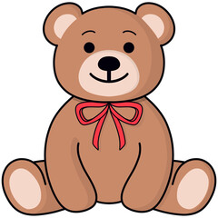 Obraz premium teddy bear cartoon