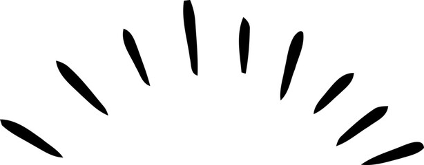 Manga or anime comic emoticon hand drawn doodle