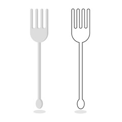 fork illustration image