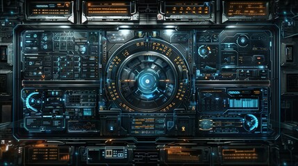 Create Futuristic HUD User Interface: Frames, Headers, Callouts, Pointers, and Dialog Boxes