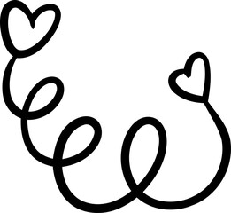 doodle line art hand drawn