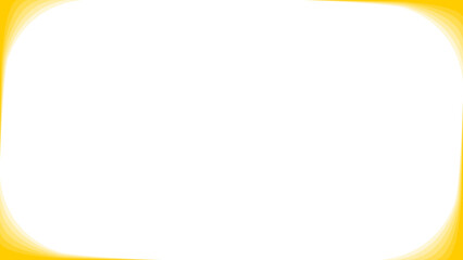 Background white with yellow curve border. Vector can be used for banners, posters, power points, templates, slides, etc.