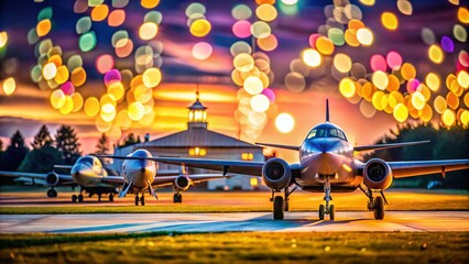 Langley Air Force Base Scenic Views and Aircraft on Display at Historic Military Installation Virginia