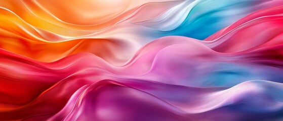 Obraz premium Abstract Colorful Swirling Pattern.