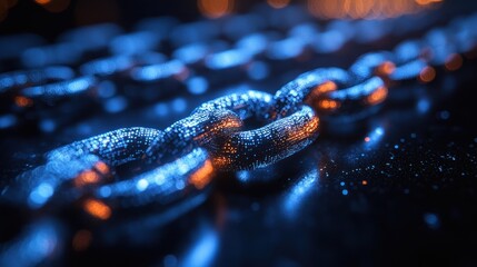 Glowing Chain, Digital Technology
