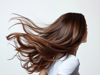 Obraz premium woman with hair