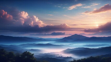 Fototapeta premium Sunset wallpaper, Sunset landscape, Sunset wallpaper, high definition Sunset photo, dreamy Sunset, emotional Sunset,