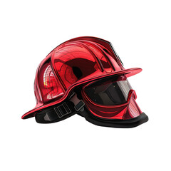 Fototapeta premium motorcycle helmet on transparent background, clipping path, png, 