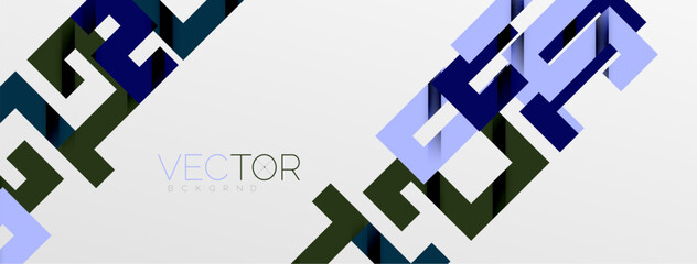 Color bend lines with shadow texture effect. Vector Illustration For Wallpaper, Banner, Background, Card, Book Illustration, landing page