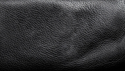close-up black leather texture background