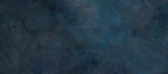Deep Blue Abstract Marble Texture, Grunge Wall Background