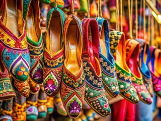 Fototapeta premium Understanding the Symbolism Behind Shoe Dangle: A Unique Perspective on Footwear and Culture