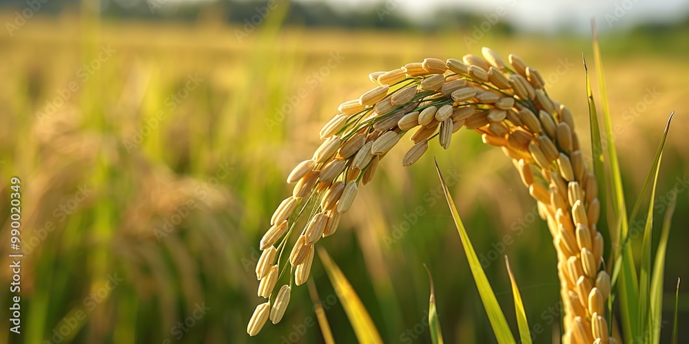 Poster field of wheat