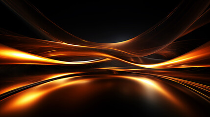 Black gold abstract background