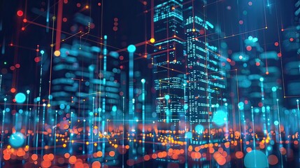 Fototapeta premium Big Data Infrastructure 