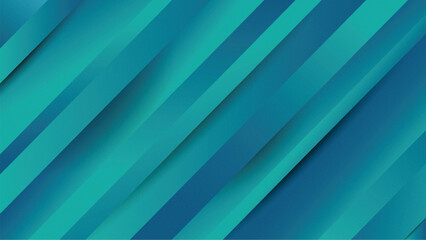 Abstract teal background with diagonal gradient lines, offering a modern and minimalist design suitable for presentations or wallpapers.