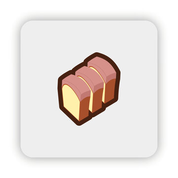 recommend clip art: strawberry pound cake, pound cake flat icon, pound cake icon on button