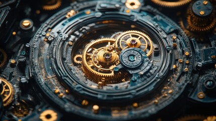 Intricate Clockwork Mechanism