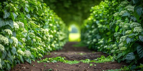 Fototapeta premium green grass in a garden