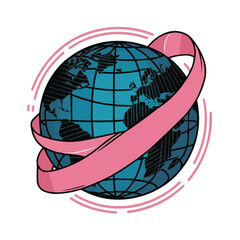 I created a breast cancer t-shirt design that is the best design for this year