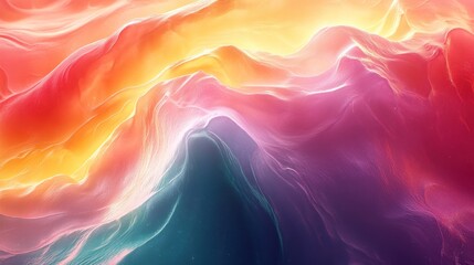 Obraz premium Abstract Colorful Landscape