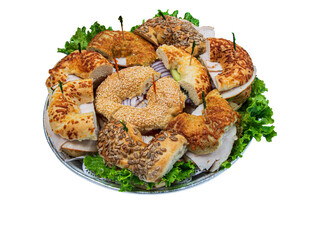 Bagel Platter with no words