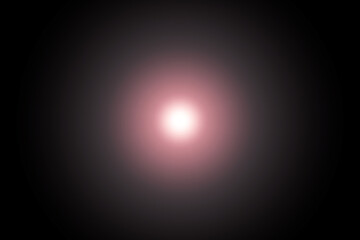 light background, sun flare ,pink glare on  black background.