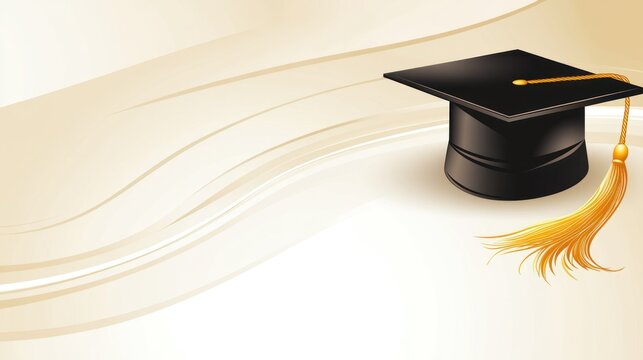 A graduation certificate background featuring elegant lines and a subtle color scheme, emphasizing success and accomplishment.