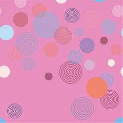 Abstract bright geometric background. Pop art halftone pattern. Vector illustration
