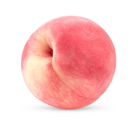 Pink Peach isolated on transparent png