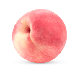 Pink Peach isolated on transparent png